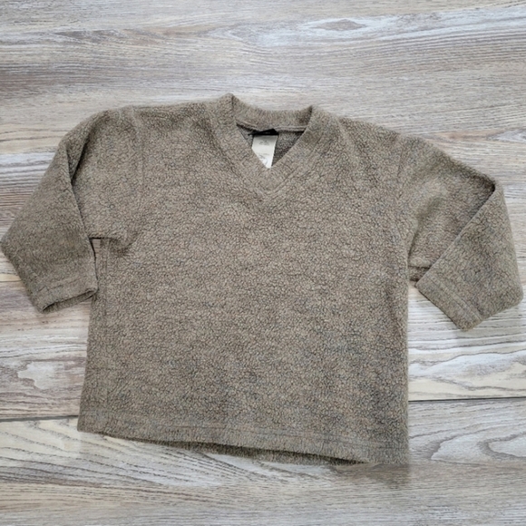 REI fleece pull over sweater Boys Size XS brown - Picture 6 of 7